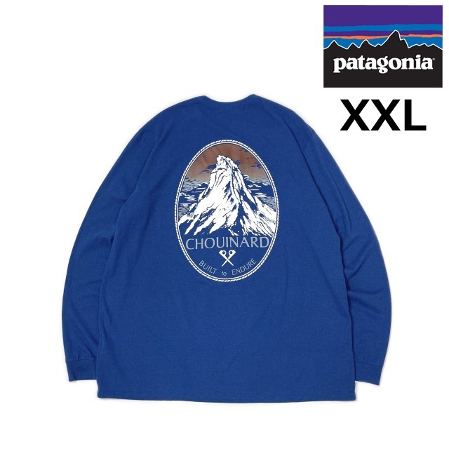 売切り【正規新品】patagonia パタゴニア◆L/S CHOUINARD CREST RESPONSIBILI-TEE Tシャツ ロンT US購入 グラデーション(XXL)青190124-3093拍卖