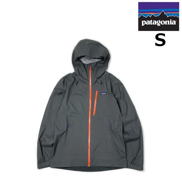 売切り【正規新品】patagonia パタゴニア◆GRANITE CREST RAIN JACKET マウンテンパーカー US購入 防水 アウトドア(S)グレー 190124-15865拍卖