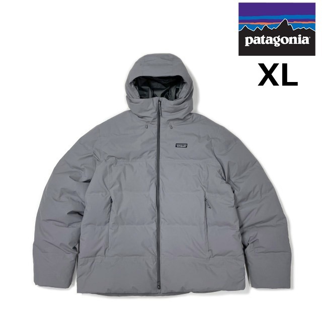 売切り【正規新品】patagonia パタゴニア◆JACKSON GLACIER JACKET ダウン ジャケット US購入 防水 防風 700フィル(XL)グレー 190124-28342拍卖