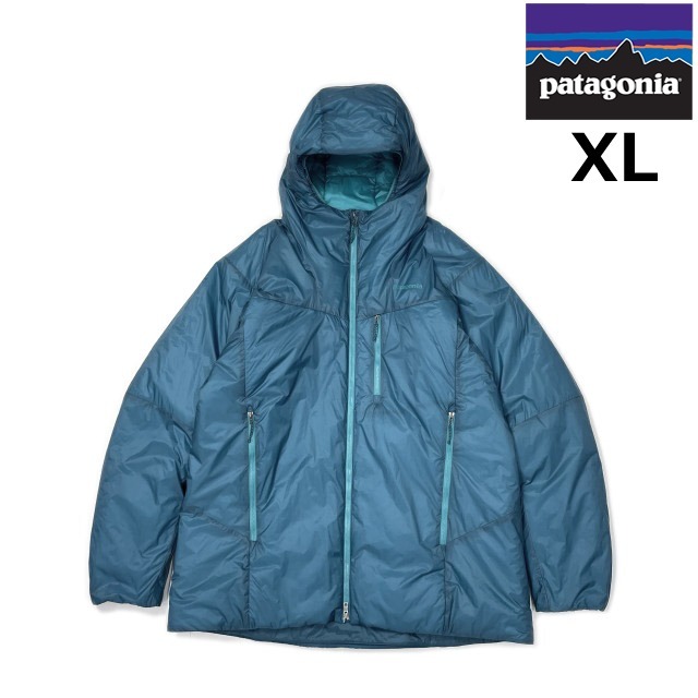 売切り【正規新品】patagonia パタゴニア◆DAS PARKA ダウン ジャケット US購入 軽量 保温 アウトドア レジャー 登山(XL)青 190124-25559拍卖