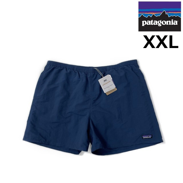 売切り【正規新品】patagonia パタゴニア◆BAGGIES SHORTS-5 バギーズショーツ ショートパンツ US購入 ナイロン 撥水(XXL)紺 190124-16拍卖