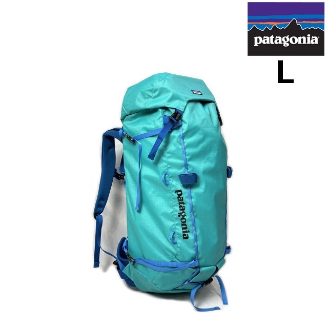 売切り【正規新品】patagonia パタゴニア◆ASCENSIONIST PACK 55L リュック US購入 大容量 アウトドア キャンプ 登山(L)青 緑190124-11632拍卖