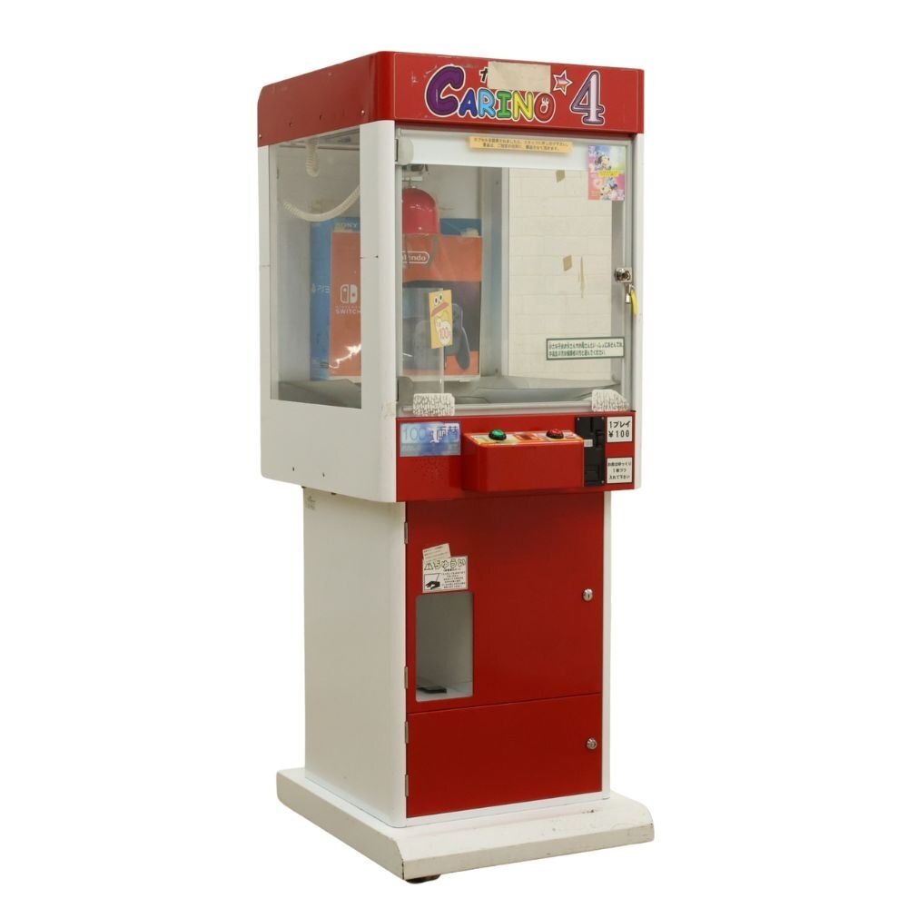 091703k5 エスプラン CARINO 4 カリーノ クレーンゲーム 100V 鍵付き ゲーム機 直接引き取り推奨 名古屋市守山区拍卖