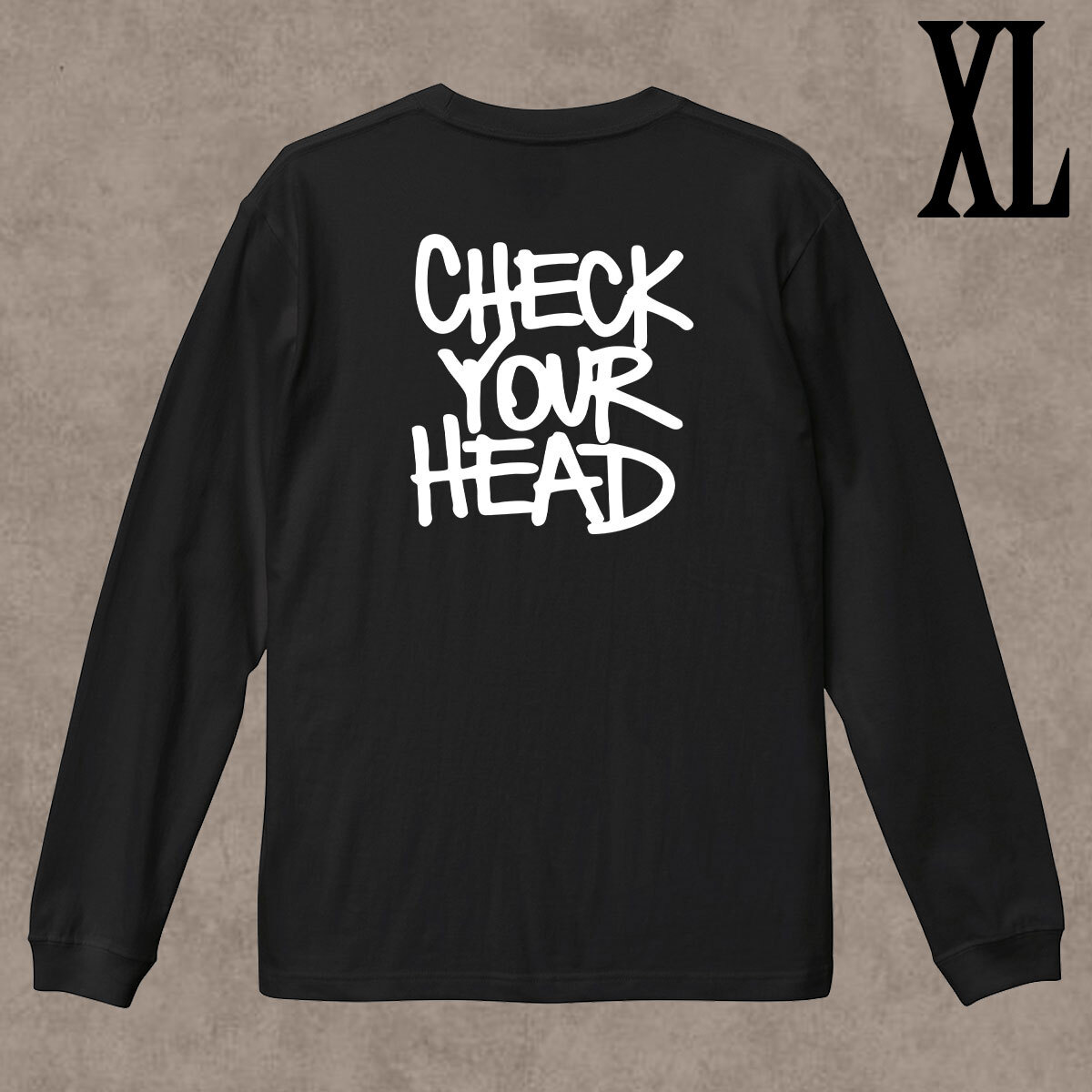 ビースティ ボーイズ Beastie Boys バックプリント リブ付き 長袖 Tシャツ ロンT キレイめ カジュアル 6.0oz コットン100% ユニセックス XL拍卖