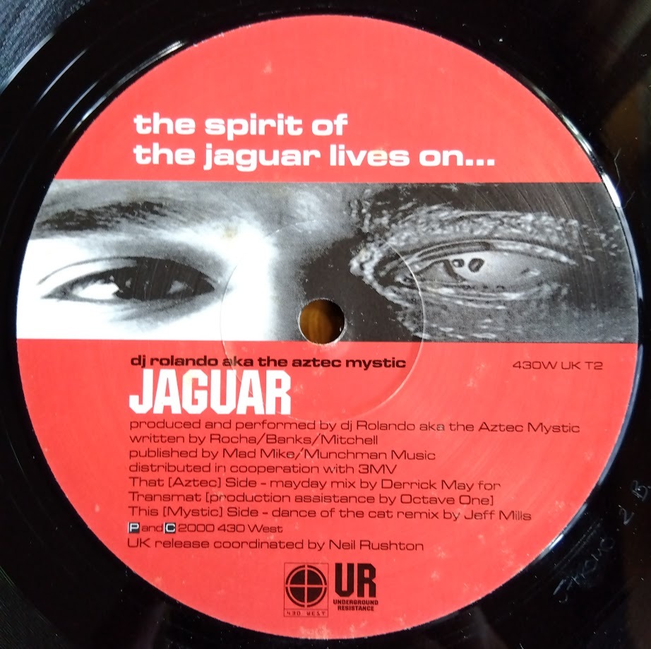 DJ ROLAND aka THE AZTEC MYSTIC - Juguar DERRICK MAY JEFF MILLS拍卖