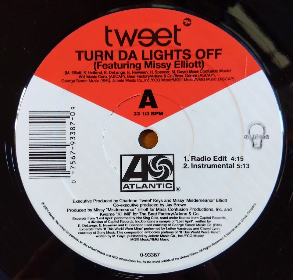 TWEET - Turn Da Lights Off 拍卖
