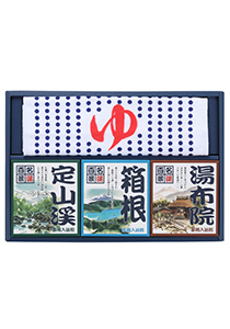 【12点セット】 薬用入浴剤 名湯百景 ギフトセット 9包+タオル入 GMT-15 日本製拍卖