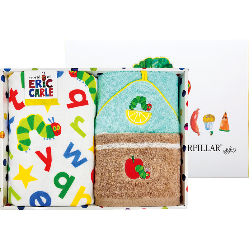 はらぺこあおむし ヤムヤムヤム タオルセット HP200700 【単品】拍卖