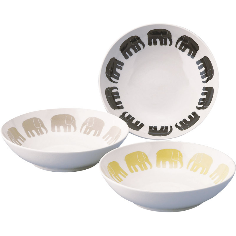フィンレイソン リサイクルエレファンティ トリオボウルセット FIN140-76 【単品】拍卖