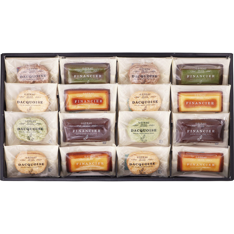 井桁堂 自家挽きアーモンドのガトーセレクション 16個入 GS16 【単品】拍卖