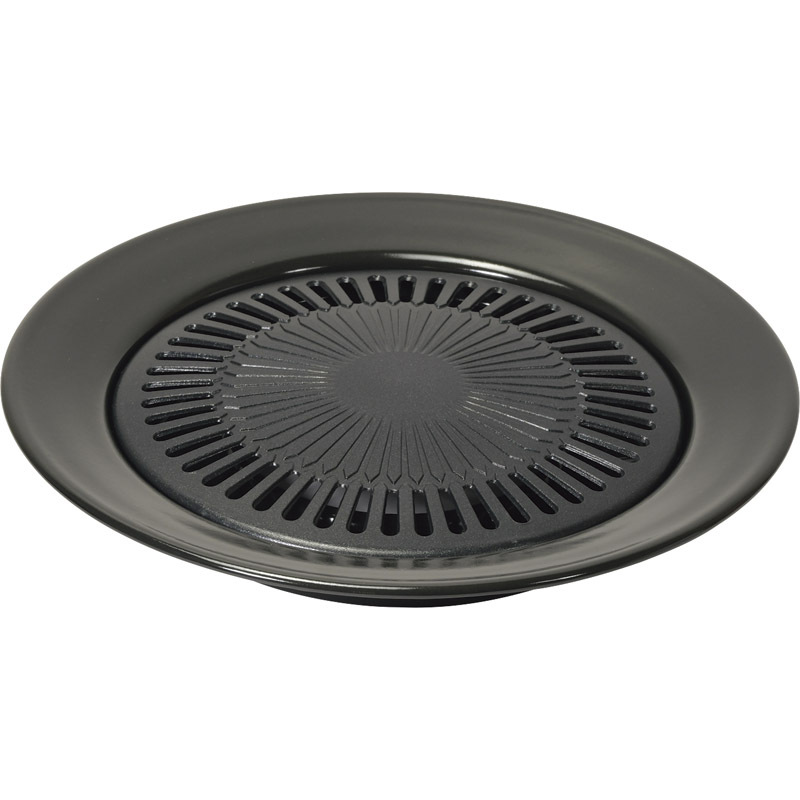 韓味家 ふっ素加工丸型焼肉グリル32cm HC-84 【単品】拍卖
