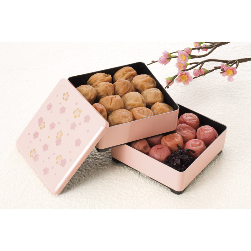紀州南高梅 二段重 農家の梅 ピンク 3788-45 【単品】拍卖