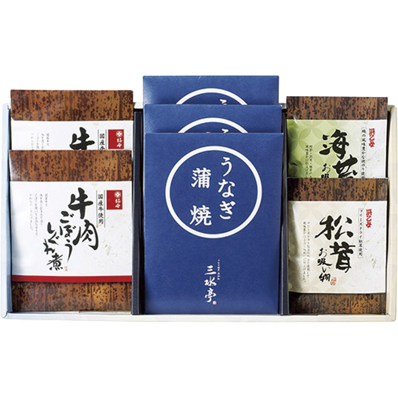 三河一色産うなぎの蒲焼・柿安・お吸物セット MU-AJJ 【単品】拍卖