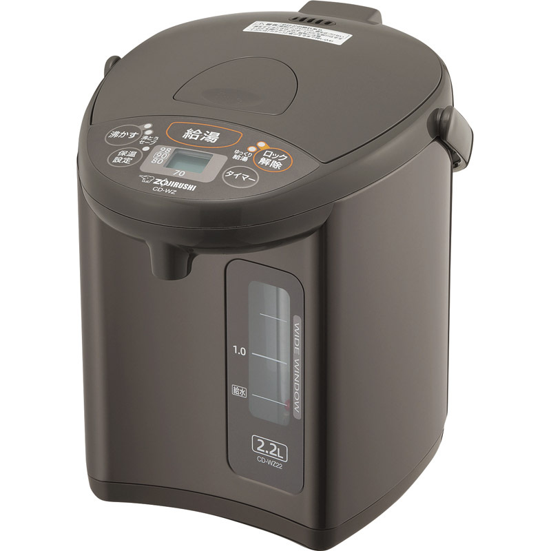 象印 マイコン沸とう電動ポット 2.2L CD-WZ22-TM 【単品】拍卖