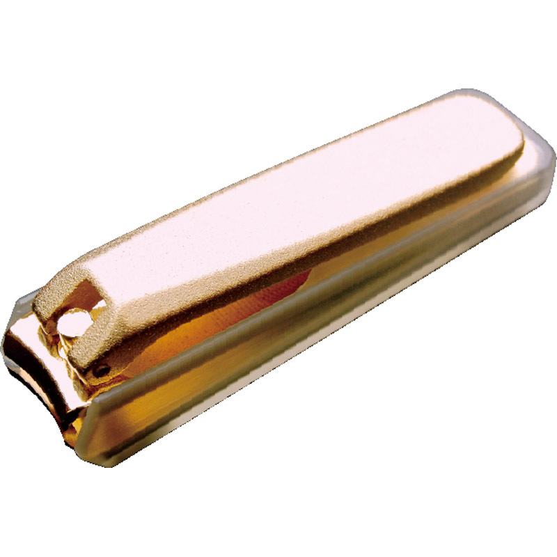 和製金メッキ爪切り(大・カバー付) NC-212KC 【単品】拍卖