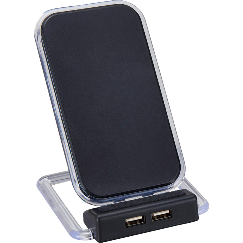 2USBポート付ワイヤレス充電器 アスタブ 6169-23 【単品】拍卖