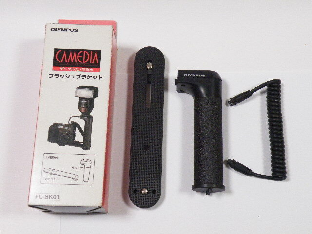 ◎ OLYMPUS FL-BK01 オリンパス フラッシュブラケット 外部フラッシュFL-40用拍卖