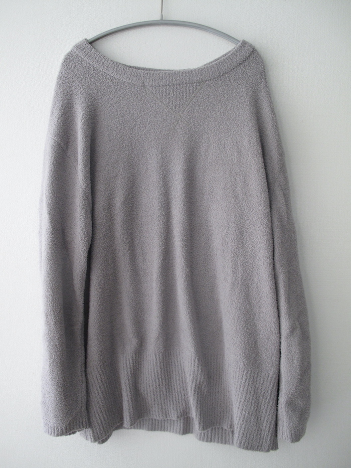 **gelato pique ジェラート ピケ 長袖トップス ルームウエアカーキグレー レディース F拍卖