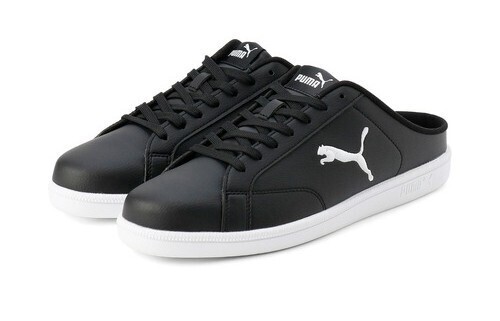 24.5cm【新品】puma プーマ ミュールタイプスニーカー サンダル ブラック系 かかとなし スニーカー拍卖