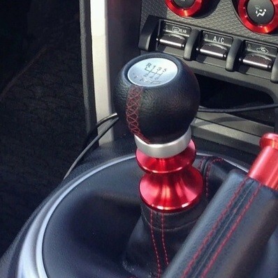 リバースノブ TOYOTA(トヨタ) 86 / SUBARU(スバル) BRZ用 アルミ削り出し アルマイト レッド シフト ノブ リバース拍卖