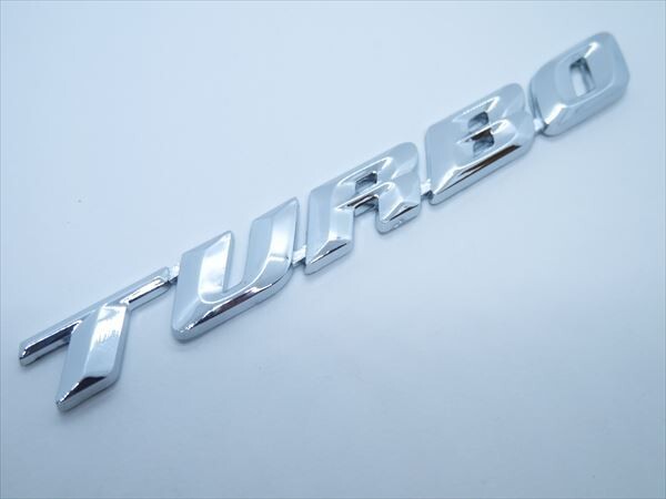 TURBO ターボ エンブレム メッキ 汎用拍卖