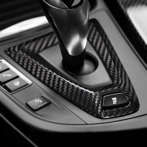 BMW センターコンソール カバー カーボン 右ハンドル用 Mモデル DCT 用 M2 M3 M4 M5 M6 高品質 シフトノブ ガーニッシュ トリム拍卖