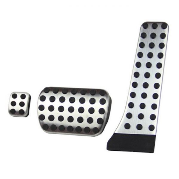 BENZ ベンツ アルミ製 ペダルカバー AT車用 アクセル/ブレーキ 2点セット A/B/M/ML/GL/R/CLA/GLA など メルセデスベンツ拍卖