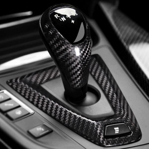 BMW シフトノブ カバー カーボン Mモデル DCT 用 M2 M3 M4 M5 M6 高品質 シフト ノブ セレクターレバー拍卖