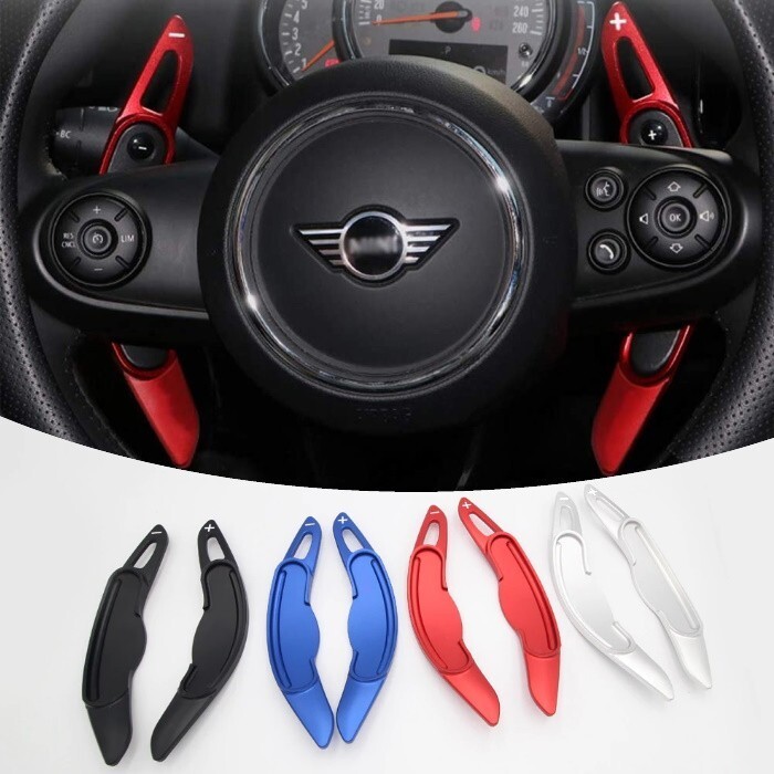 BMW MINI ミニ パドルシフト アルミ 全4色 F54 F55 F56 F57 F60 など ステアリング パドル シフト エクステンション拍卖
