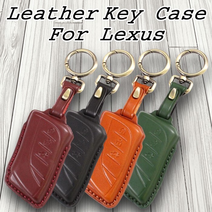 レクサス用 本革 レザー キーケース LX NX UX ES LC LS LBX など キーカバー キーホルダー スマートキー拍卖