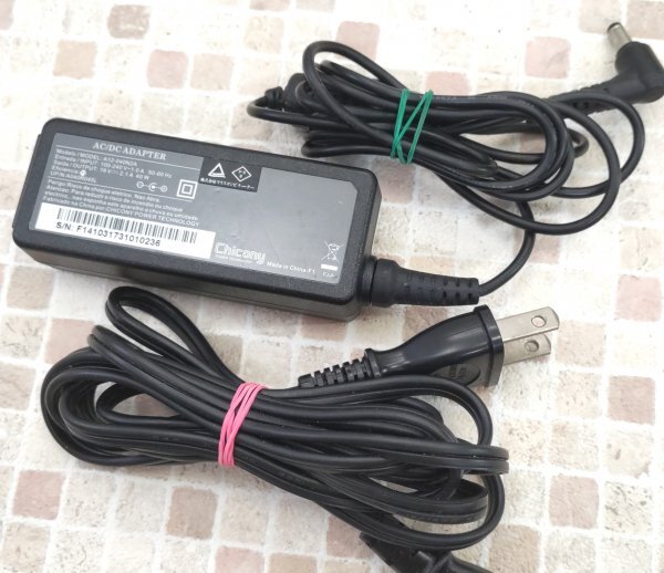【Chicony】 純正 ACアダプター マウスコンピュータなど対応 A12-040N2A 19V 2.1A 動作OK拍卖