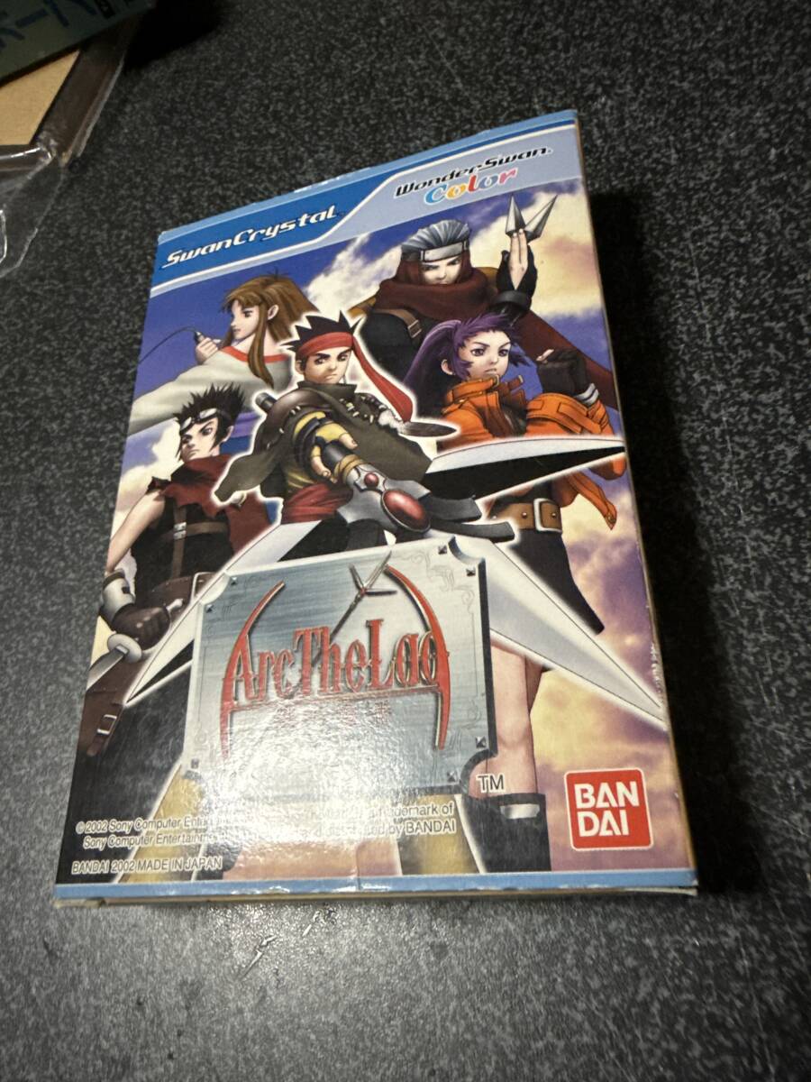 ワンダースワン アークザラッド 箱説のみ 即決拍卖