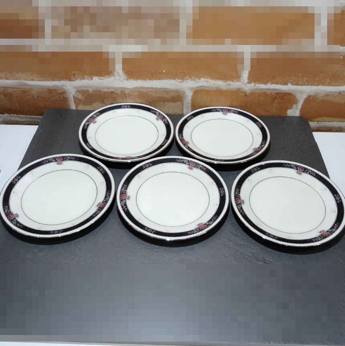 9199 ノリタケ Noritake エティエンヌ ETIENNE アイボリーチャイナ Ivory China 16.5cm プレート 菓子 パン 皿 レトロ ビンテージ拍卖