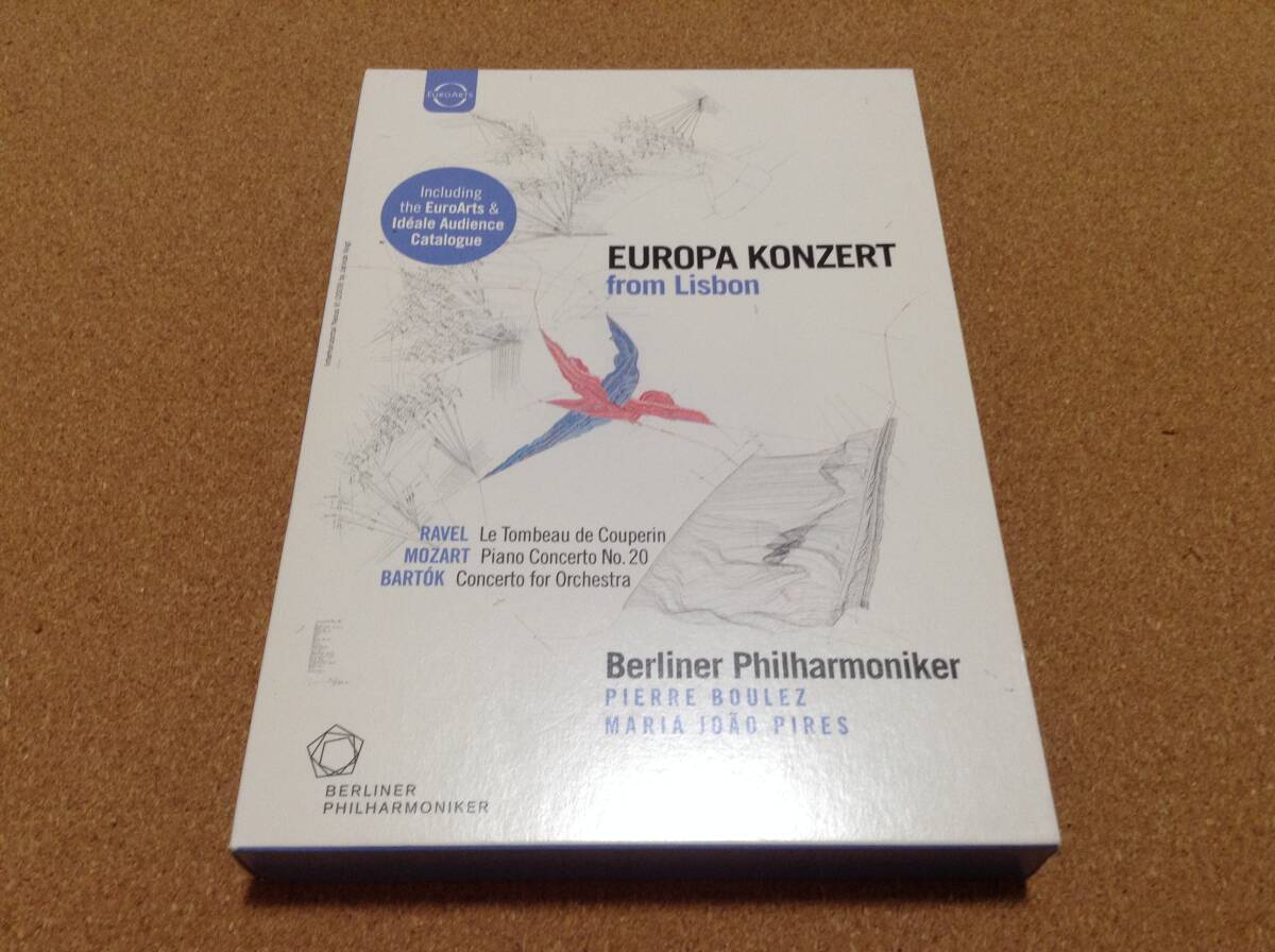 DVD/ ブーレーズ & ピリス / ヨーロッパ・コンサート・イン・リスボン /バルトーク、モーツァルト、ラヴェル 拍卖