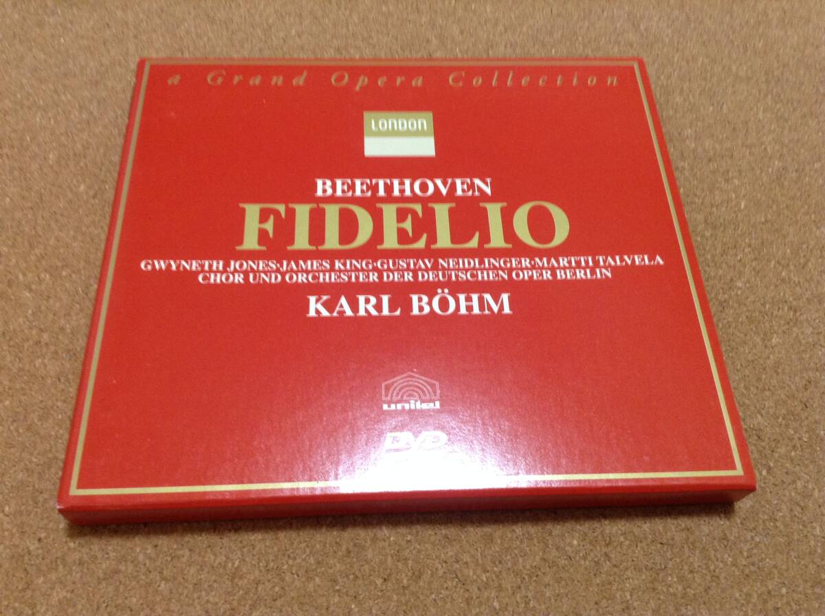 DVD/ ベーム / ベートーヴェン:歌劇「フィデリオ」 日本語字幕付 拍卖