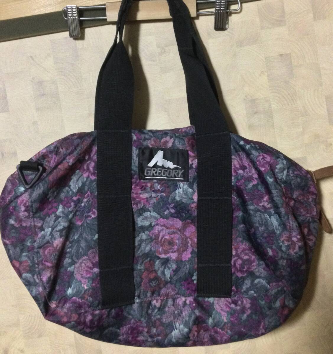 旧ロゴ USA製 グレゴリー GREGORY ダッフルバッグ ガーデンタペストリー 鞄 アウトドア 旧タグ フラワー XS拍卖