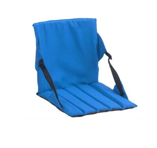 新入荷キャンプ座椅子アウトド アチェア折りたたみチェア椅子イスクッション背もたれ座布団ポータブルチェア釣り 運動会 お花見 ブルー 拍卖