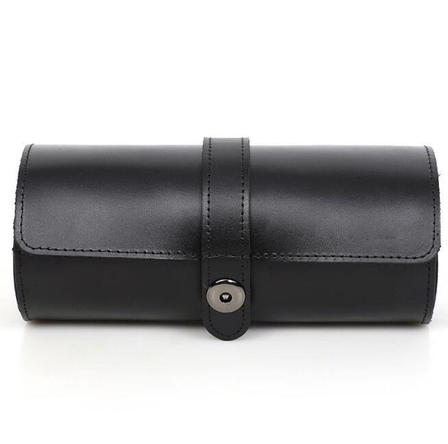 新入荷腕時計 収納ケース 時計ケース3本 円筒形 腕時計ケース ウオッチケース コレクションケース本革プレゼント メンズ拍卖