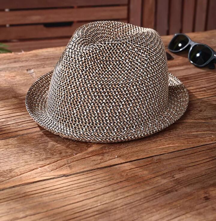 新入荷上質大きいサイズ大人の高級ハッ ト 天然 編み込み ナチュラル ストローハ ット カーキ サイズ62cm 63cm 麦わら 帽子 メンズ拍卖
