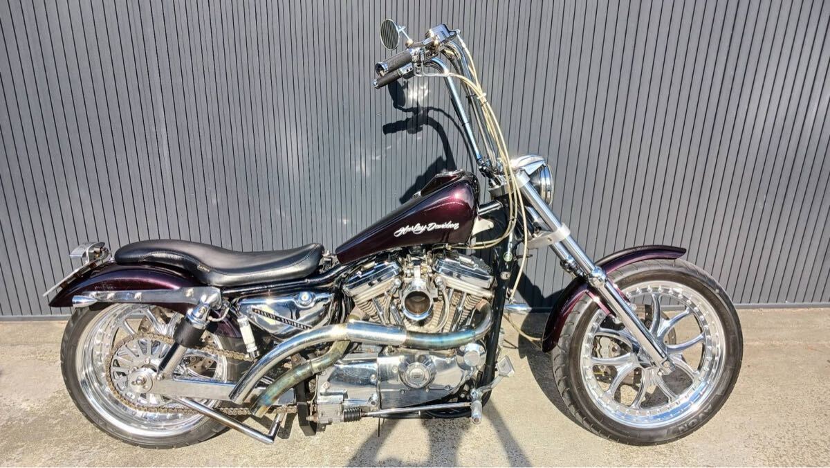 ★1991年XLH883!キャブ車!カスタム多数!即決特典あり!拍卖