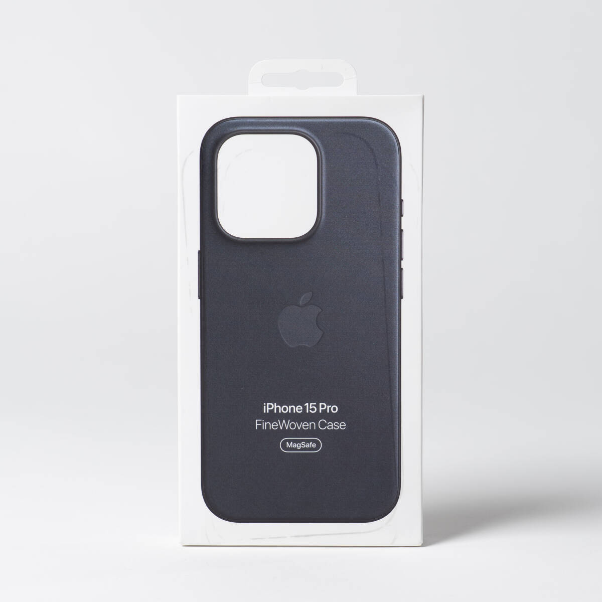 Apple純正 iPhone 15 Pro ファインウーブンケース プロテクター ブラック MagSafe対応拍卖