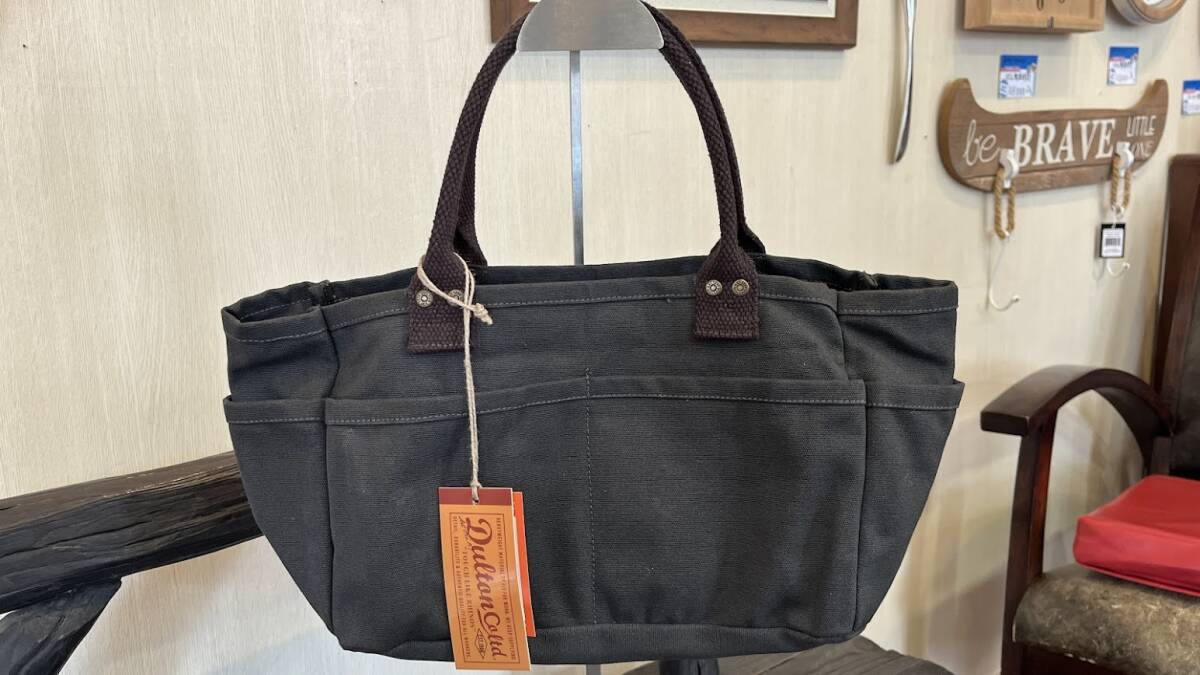 ★DULTON (ダルトン) ワンマイル トート バッグ チャコールグレー 1 MILE TOTE BAG Charcoal gray★男女兼用拍卖