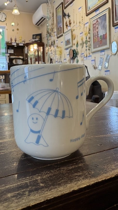 セトクラフト マグ Happy days てるてる坊主 音符 マグカップ拍卖