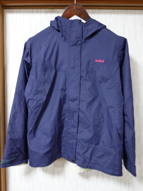 ■0930■AIGLE エーグル ナイロンジャケット M ●拍卖