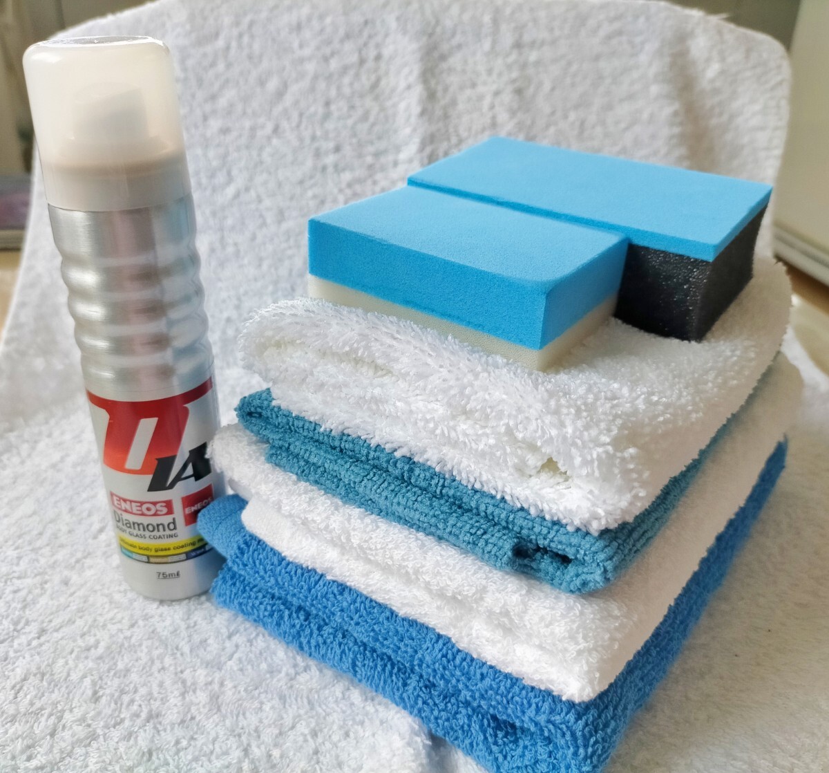 【1缶】KeePer技研 キーパー技研 ケミカル・ダイヤ・クロス・タオル・スポンジ・コーティング・セット ②拍卖