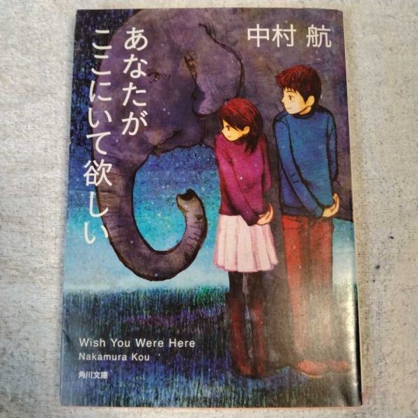 あなたがここにいて欲しい (角川文庫) 中村 航 宮尾 和孝 9784043943289拍卖