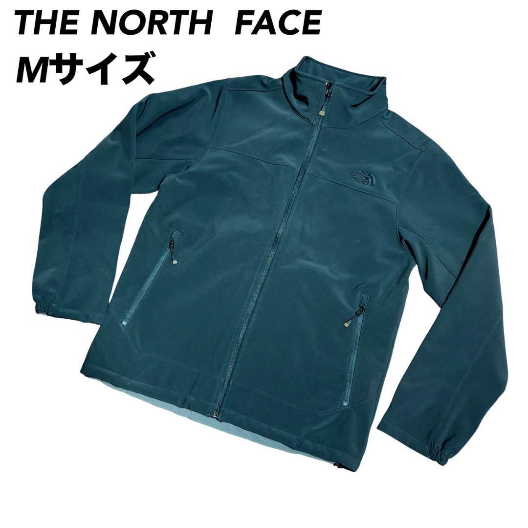 ノースフェイス ソフトシェルジャケット Mサイズ ブラック THE NORTH FACE 黒拍卖