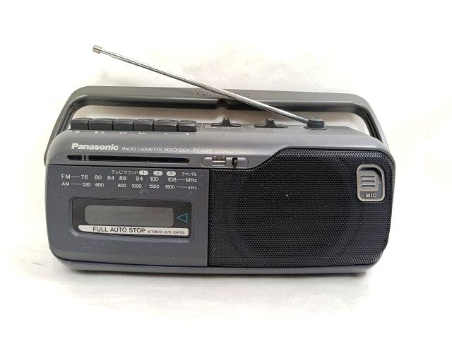 ◆Panasonic ラジカセ RX-M40 動作品/パナソニック RADIO CASSETTE RECORDER/カセット ラジオ AM FM拍卖