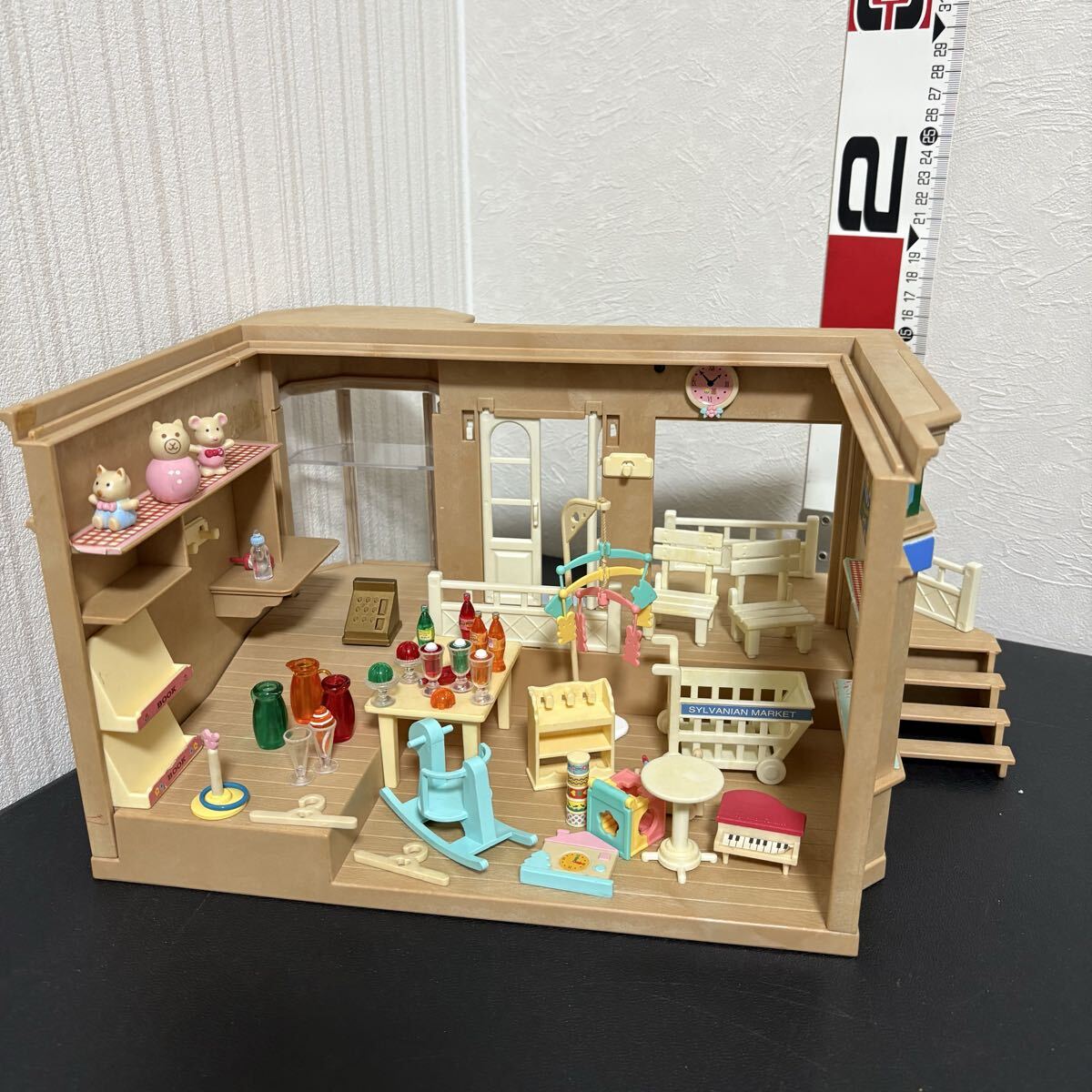 シルバニアファミリー 森のマーケット ハー27 欠品有り エポック社 ミニチュア 当時物 拍卖