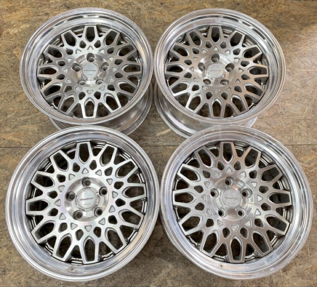 【希少!】WORK SEEKER シーカー CX 17インチ 9J+30 PCD112 5穴 5H ベンツ アウディ VW Aクラス Cクラス CLA CLS A3 A4 A5 ゴルフ 拍卖